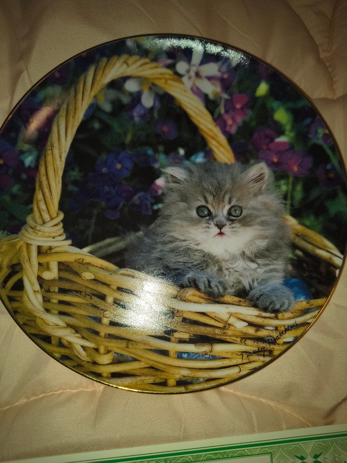 Franklin Mint Verzamelaarsbordje 'Er Kan Nog Wel Eentje Bij', Ophalen of Verzenden, Zo goed als nieuw