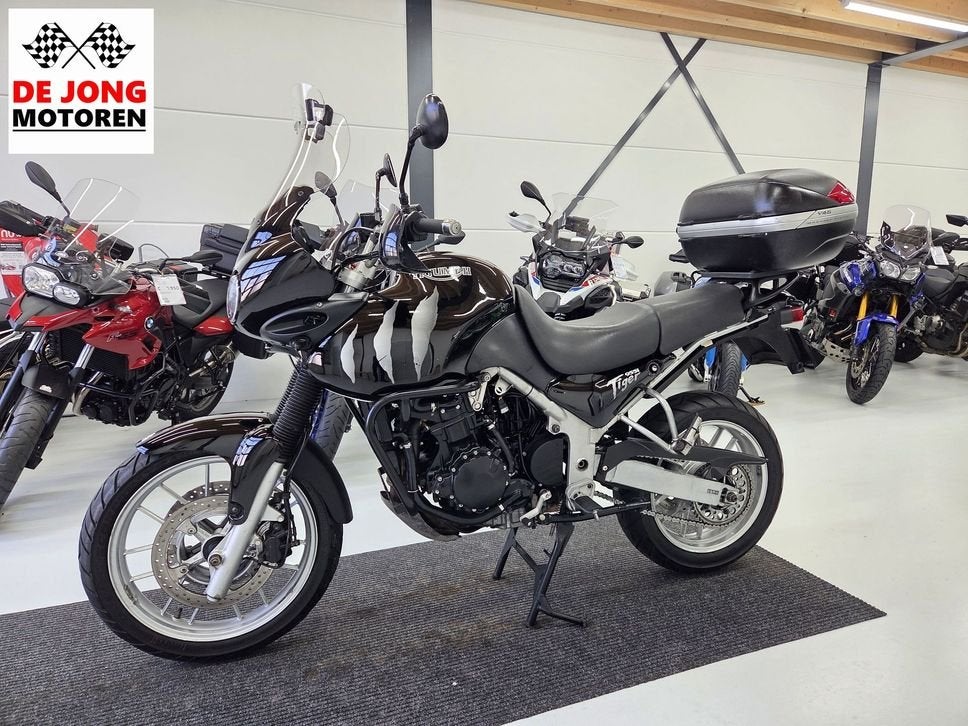 SCHITTERENDE TRIUMPH 955 I TIGER 2005 HYPERPRO | HD-VIDEO!, Motorrijbewijs A, Bedrijf, Meer dan 35 kW, Toermotor