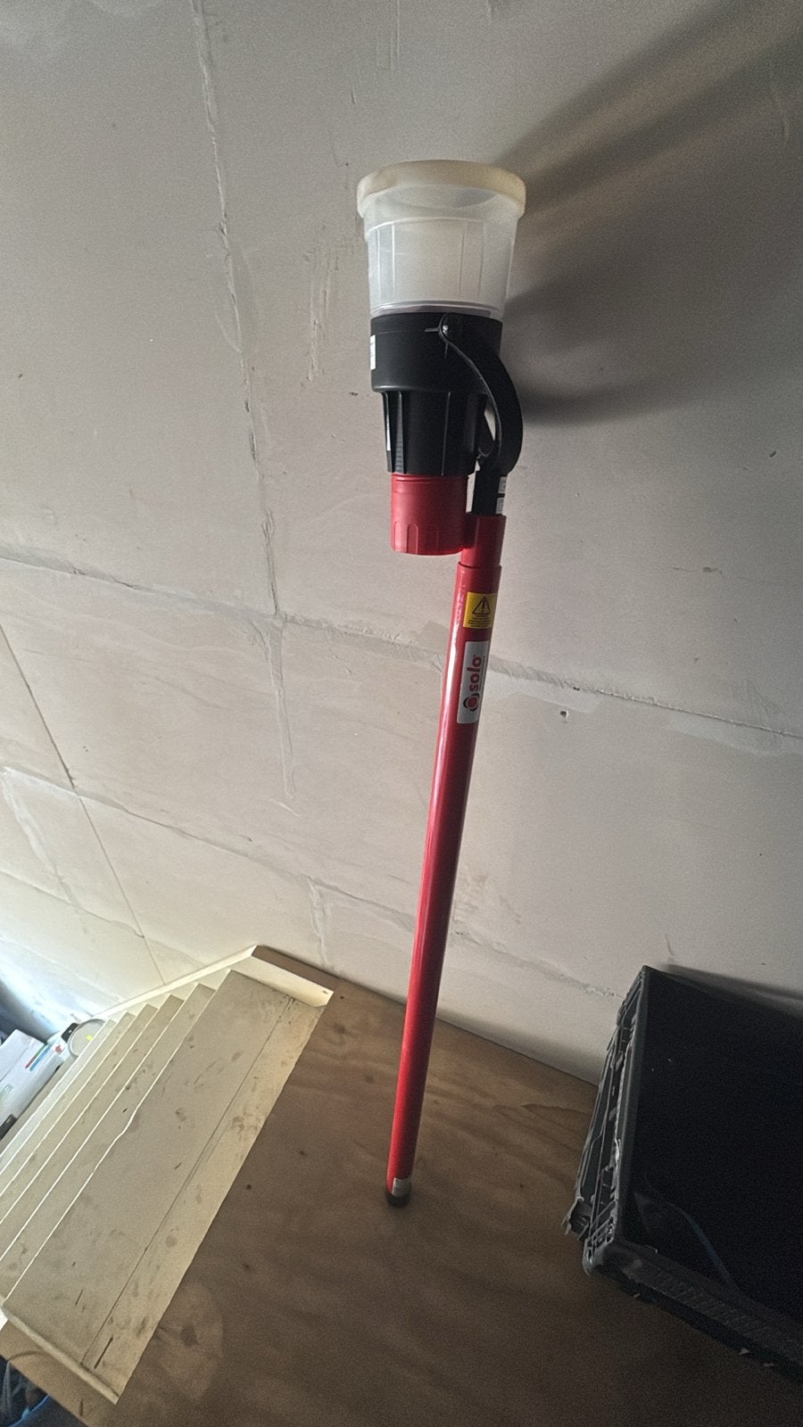 Uitschuifbare brandtest stok met nieuwe vulling, Ophalen of Verzenden, Zo goed als nieuw