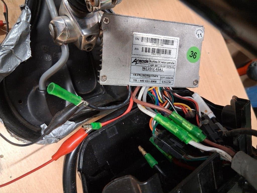 Ananda 36v brushless DC motor controller, Elektrische fiets, Gebruikt, Overige typen, Ophalen of Verzenden