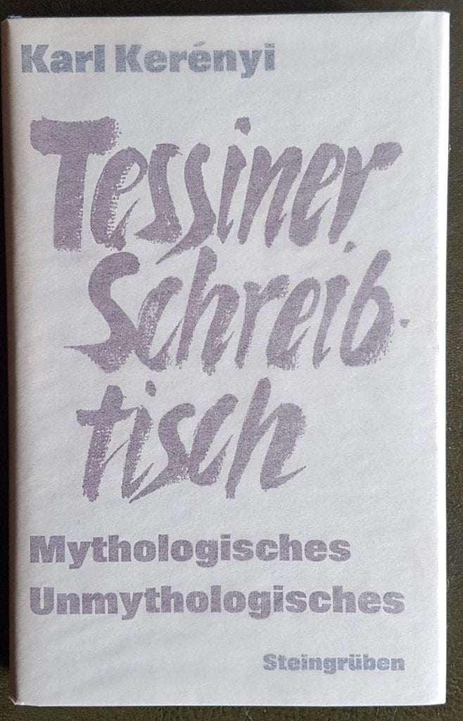 Karl Kerenyi - Tessiner Schreibtisch, Boeken, Ophalen of Verzenden, Zo goed als nieuw