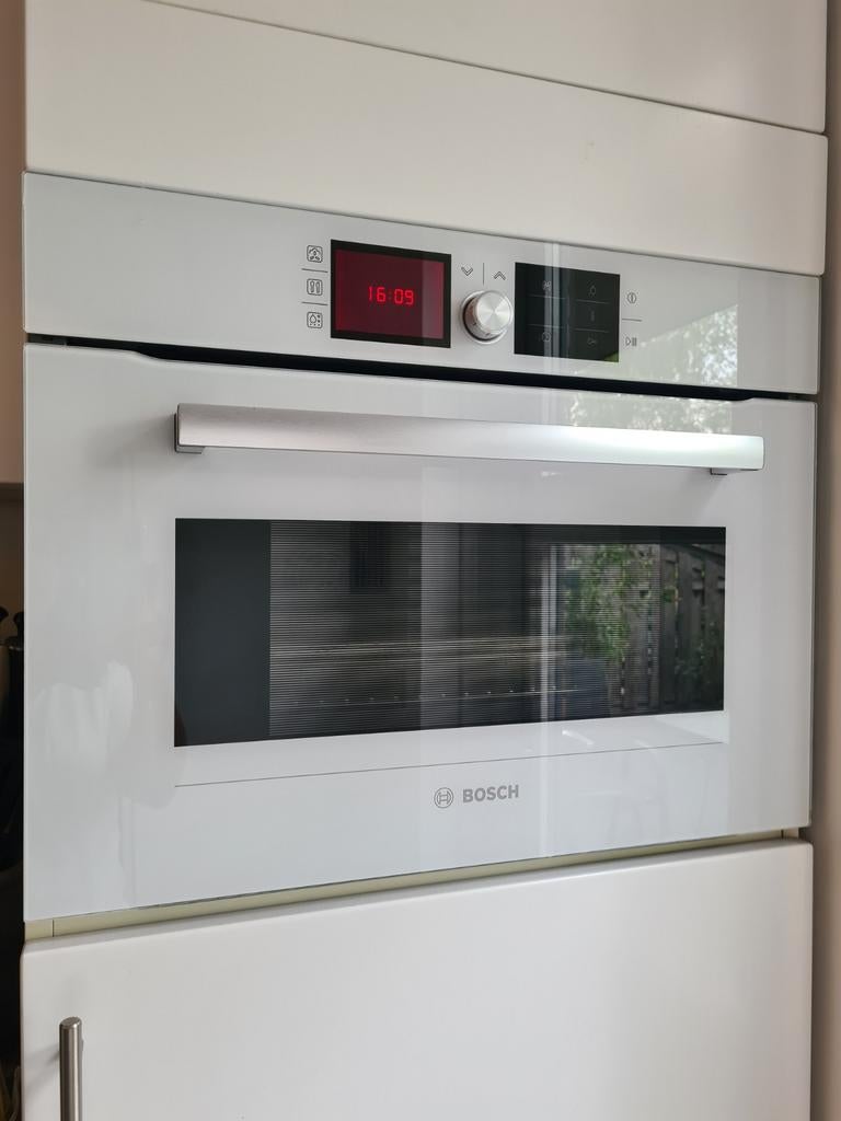 Inbouw Stoomoven+ heteluchtoven van Bosch type HlHB 36-2, Ophalen, Gebruikt, Stoom