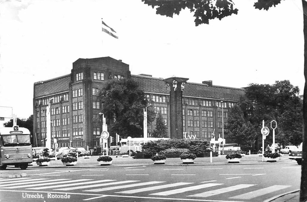 388-486-027 Utrecht Rotonde, Verzenden, Voor 1920, Utrecht