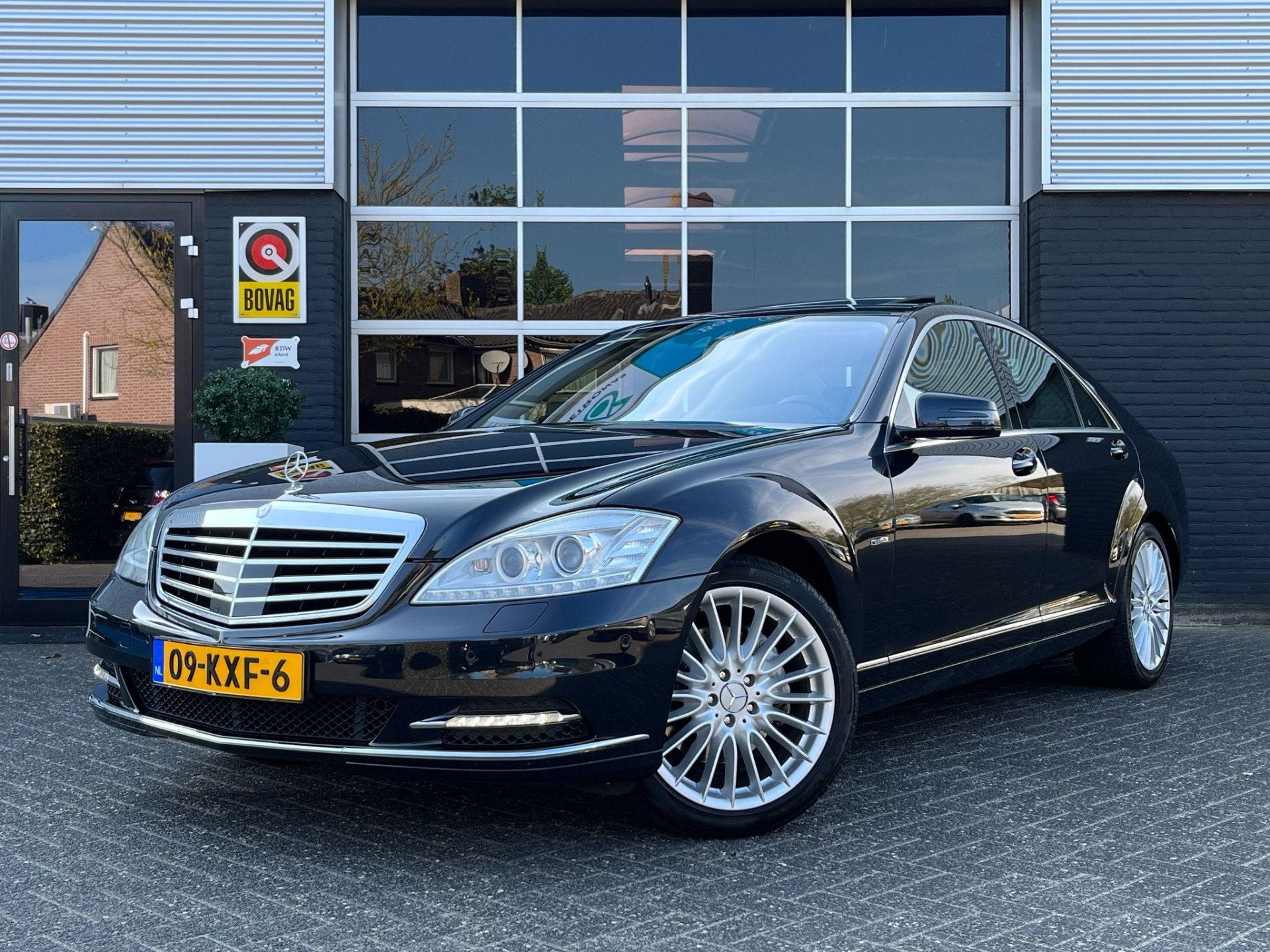 Mercedes-Benz S-Klasse 400 HYBRID, Night Vision, Massage, St, Auto's, Achterwielaandrijving, Gebruikt, Zwart, Zwart