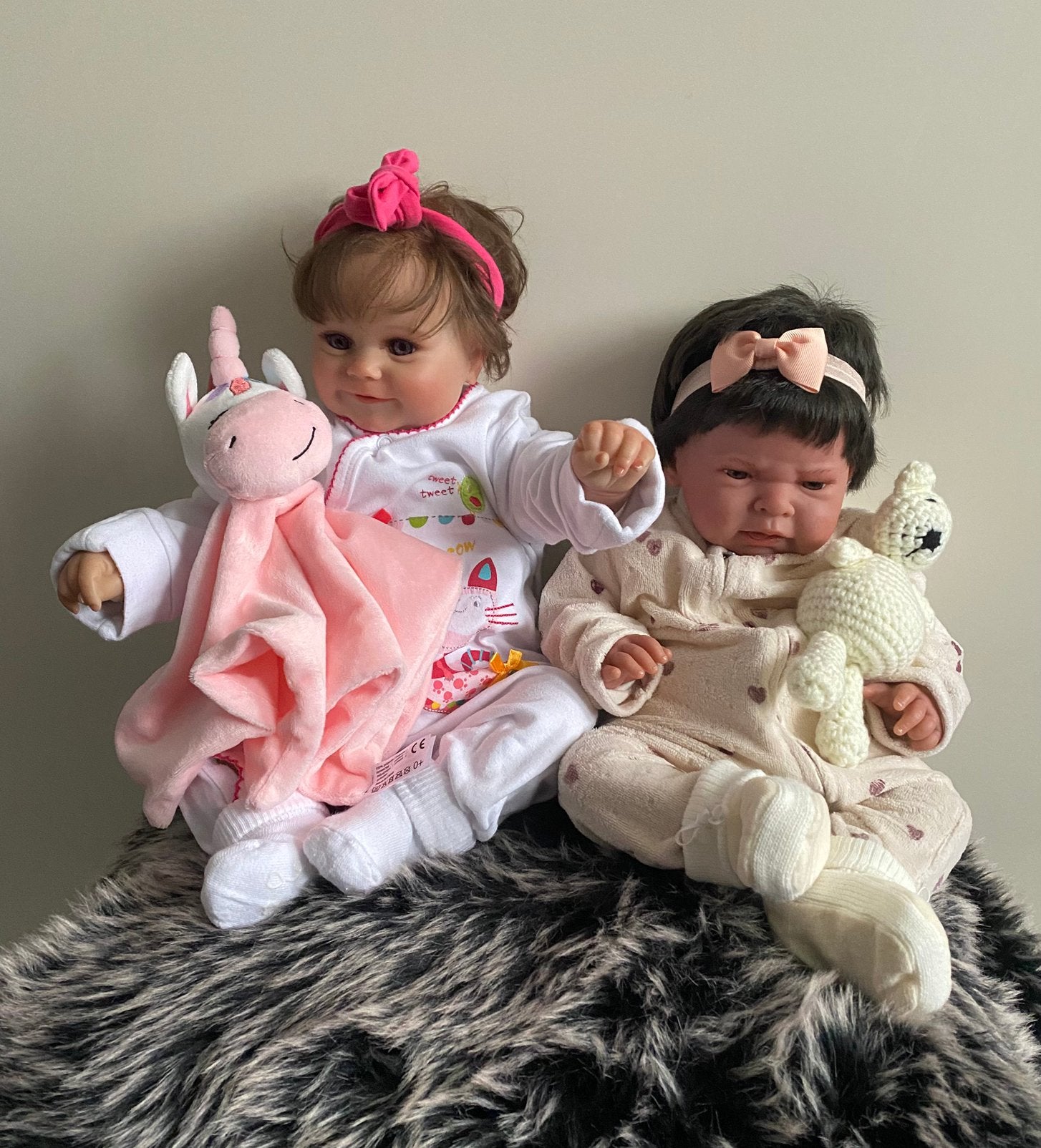 Reborn poppen samen €100,-, Verzenden, Zo goed als nieuw, Pop, Levensecht of Reborn