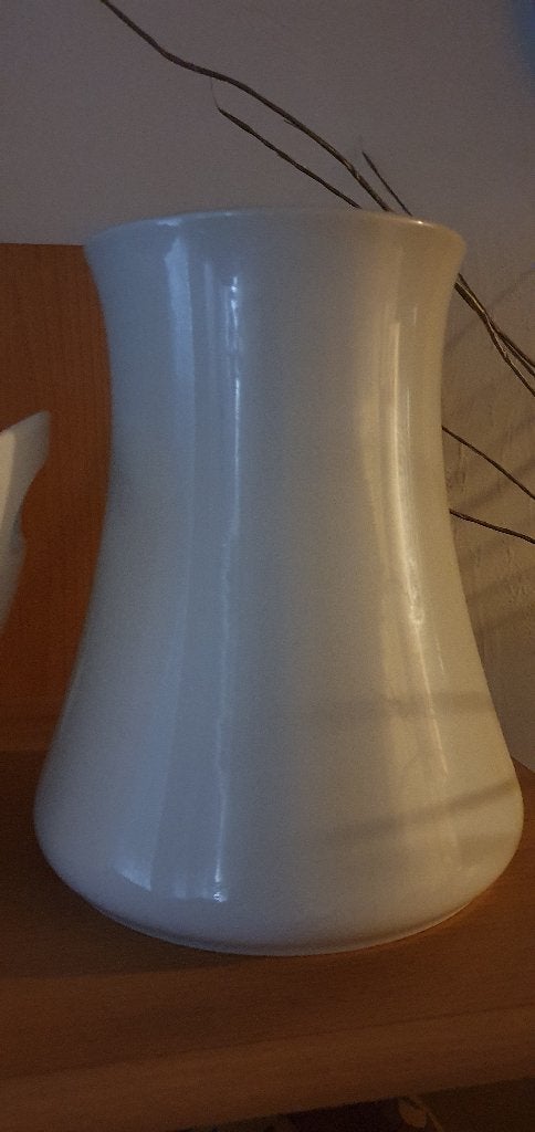 Dutch Design Vaas Marcel Wanders / Rosenthal AG 1994, Huis en Inrichting, Ophalen, Wit, Zo goed als nieuw, 22 cm