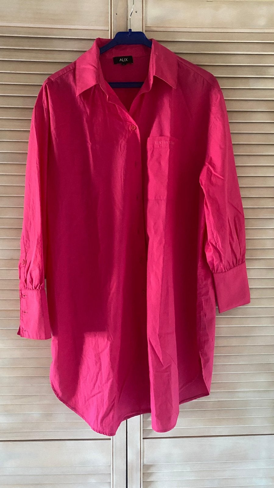 Lange blouse Alix the label, Ophalen, Zo goed als nieuw, Maat 42/44 (L), Roze