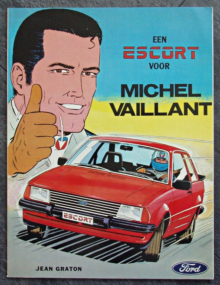 2X Reclame uitgaven Michel Vaillant -  Escort + Volle Licht, Verzenden, Overige figuren, Zo goed als nieuw, Overige typen