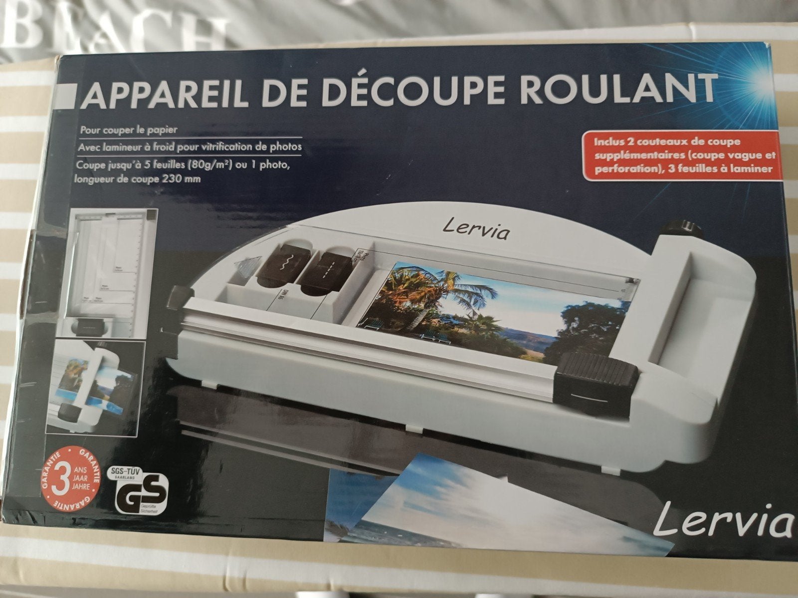 Lervia Rolsnijmachine met lamineerfunctie voor papier, Geschikt voor snijden, Nieuw, Ophalen of Verzenden, Kunststof