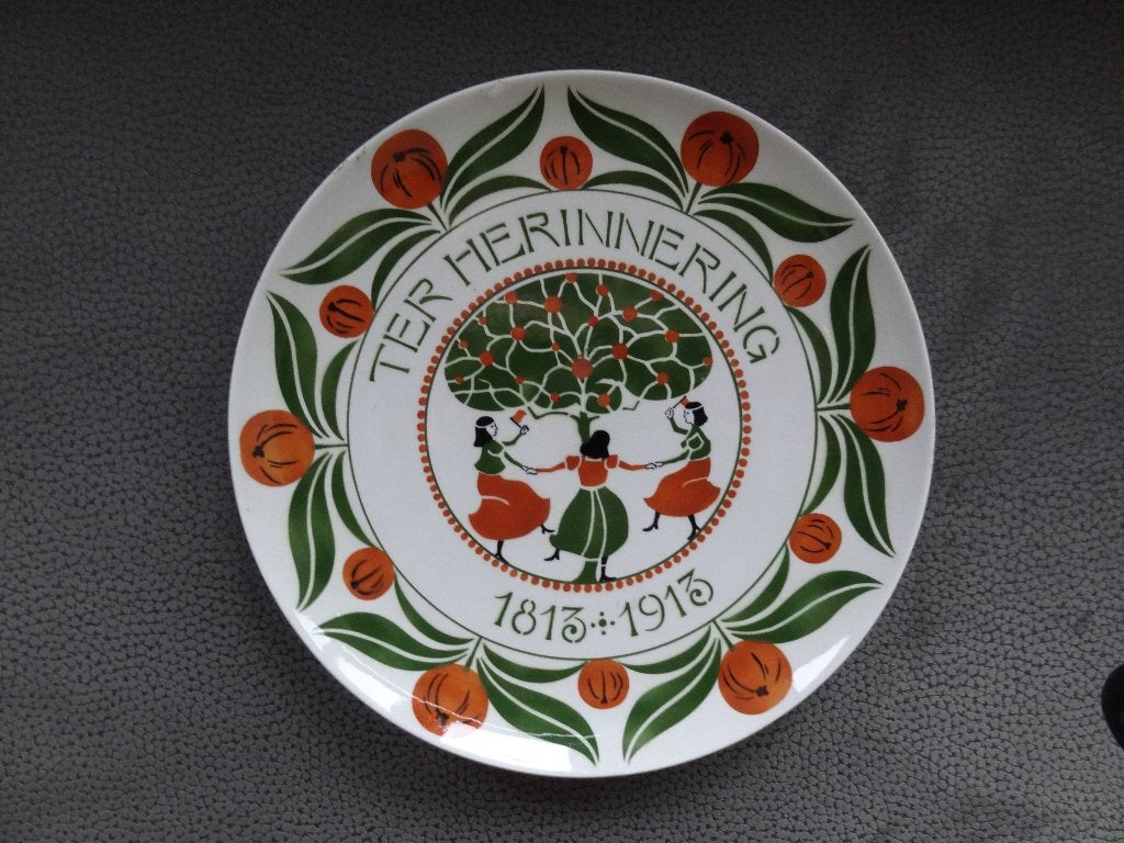 Herinneringsborden NL 100 jaar onafhankelijk, Antiek en Kunst, Ophalen of Verzenden