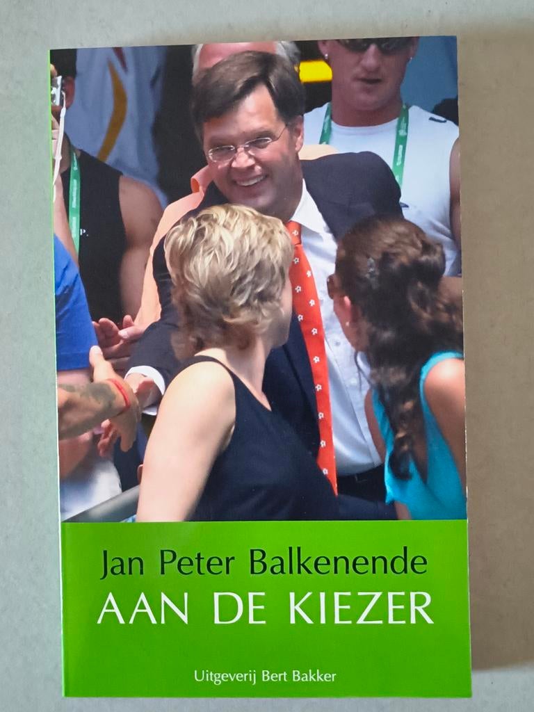Jan Peter Balkenende AAN DE KIEZER - Politiek Boek, Gelezen, Ophalen of Verzenden, Politiek en Staatkunde, Nederland