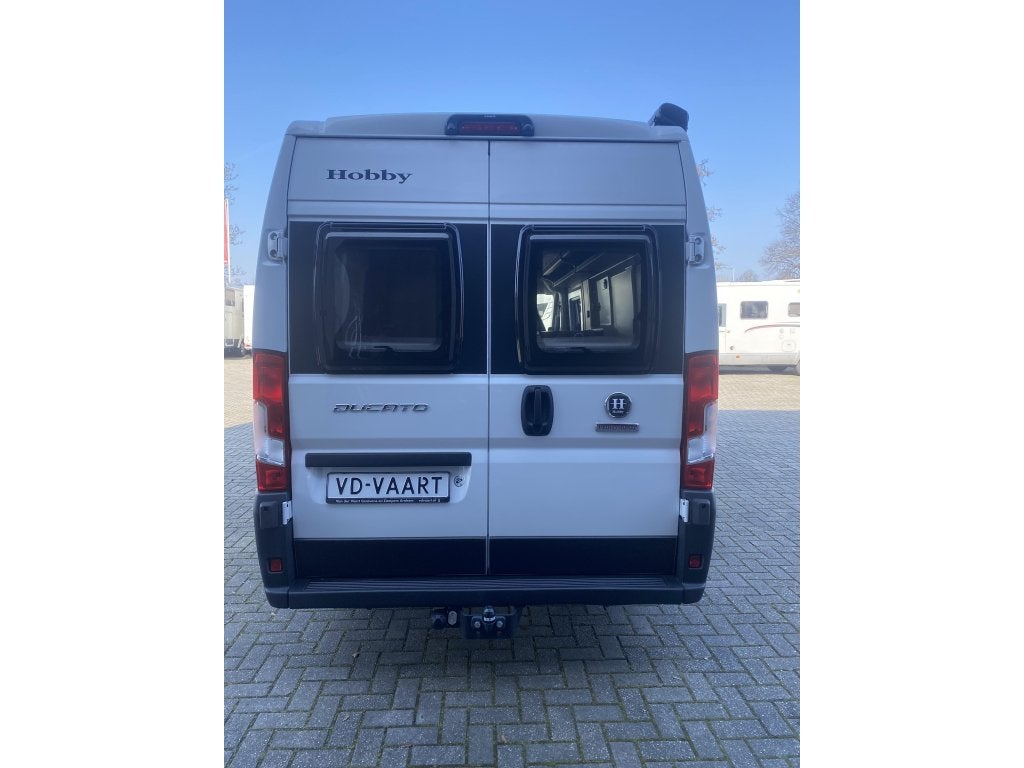Hobby Vantana 65 K ontour Enkele Bedden Fiat Basis, Caravans en Kamperen, Campers, Buscamper of Camperbus, Fiat, Hobby, Tot en met 2