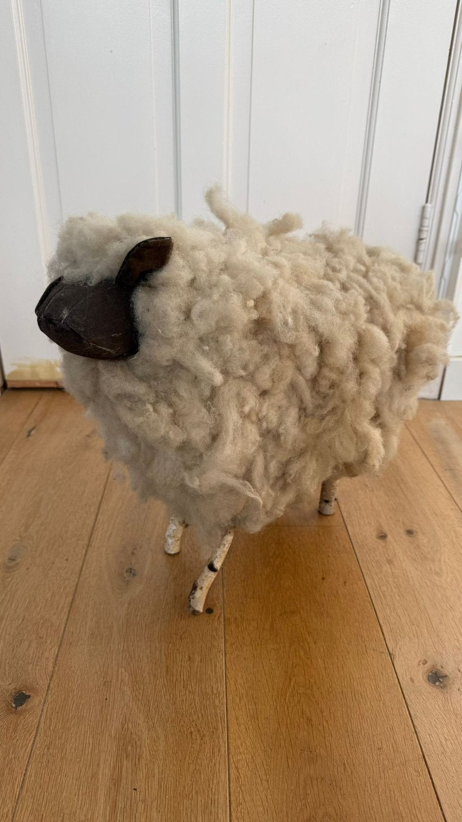 Schaap met de hand gemaakt rn van wol, Dieren en Toebehoren, Schaap