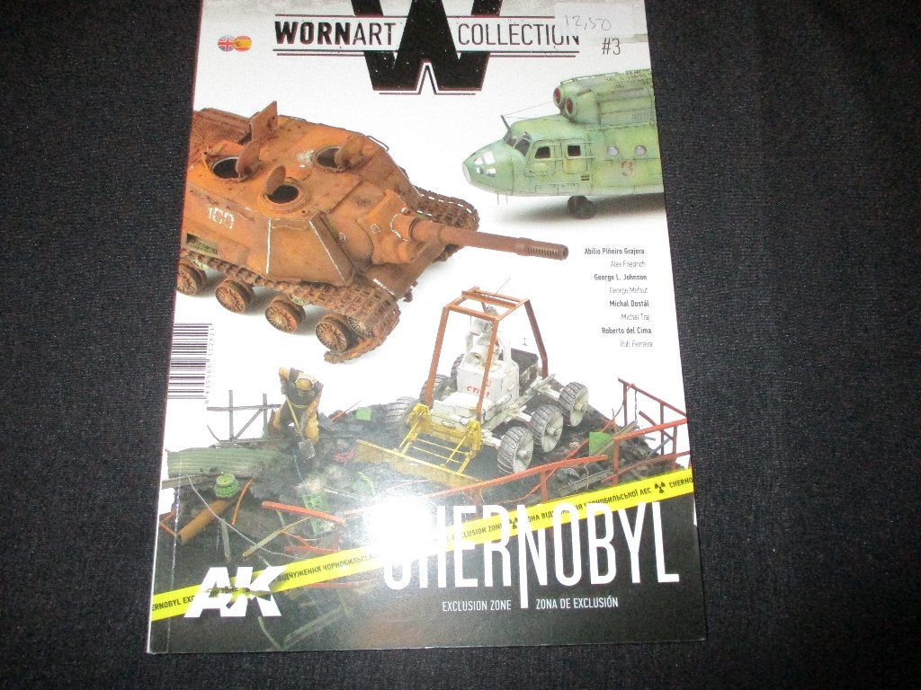 H-846,BOEKJE,AK,WORNART COLLECTION,NO,3,SHERNOBYL, Ophalen of Verzenden, Zo goed als nieuw, 1:32 tot 1:50