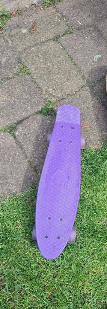 Skateboard met lampjes in wieltjes, Ophalen, Gebruikt