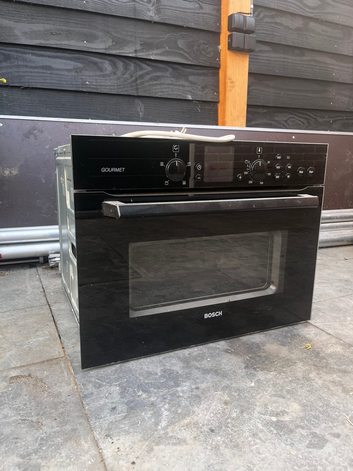 Bosch Gourmet Combi-oven / Magnetron (HBC84K5.0N) – Compact, Witgoed en Apparatuur, Ovens, Ophalen, Gebruikt, Bosch, Combi-oven