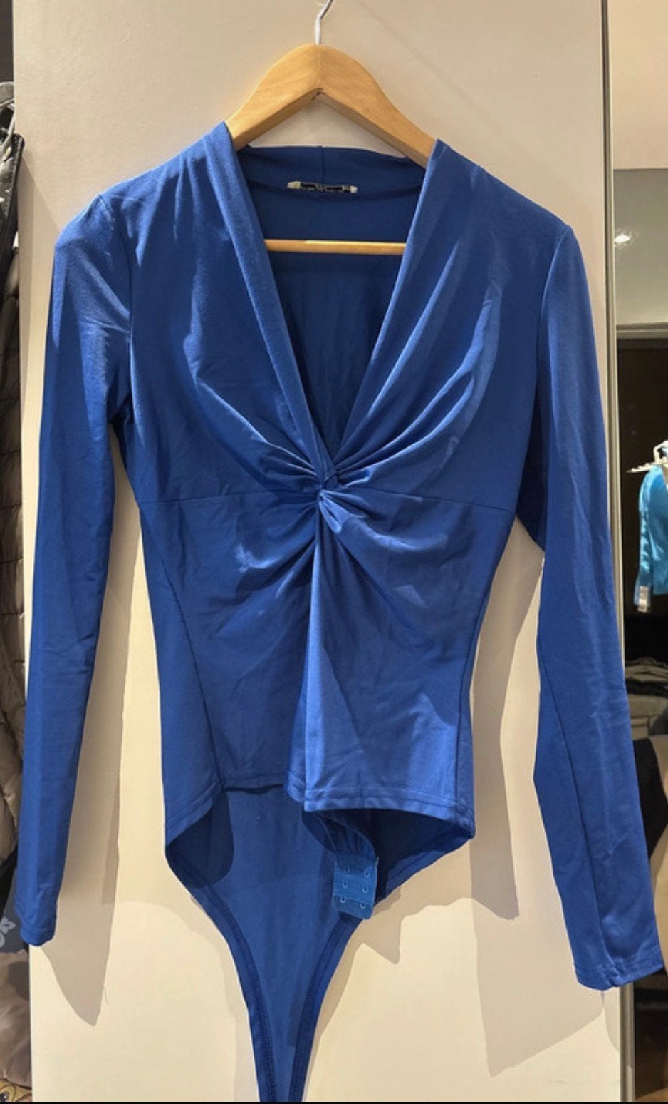 Leuke body, Blauw, Ophalen of Verzenden, Zo goed als nieuw, Lange mouw
