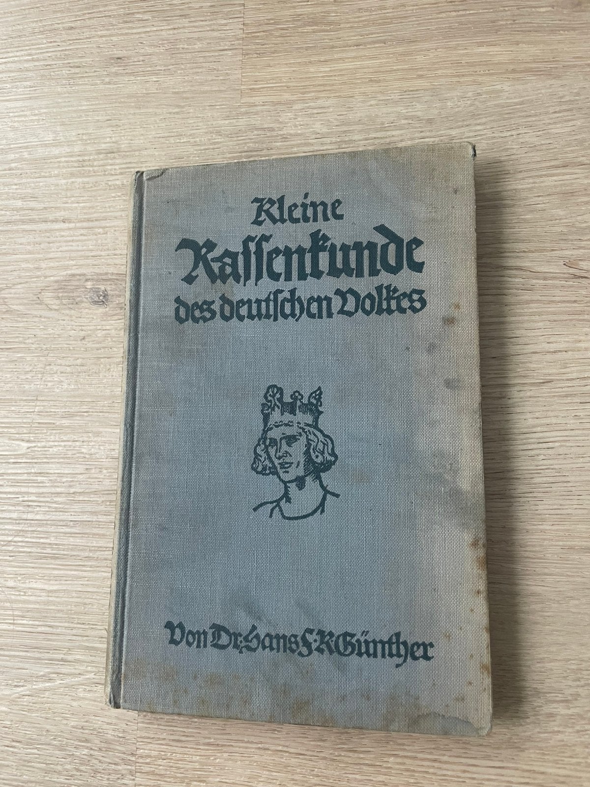 Duits Boek WO2 - Kleine rassenkunde des Deutschen Volkes, Verzamelen, Ophalen of Verzenden, Duitsland, Boek of Tijdschrift