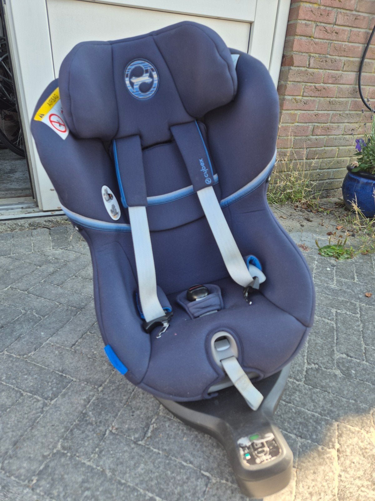 Cybex Sirona S I-Size Navy Blue, Verstelbare rugleuning, Gebruikt, Isofix, Ophalen