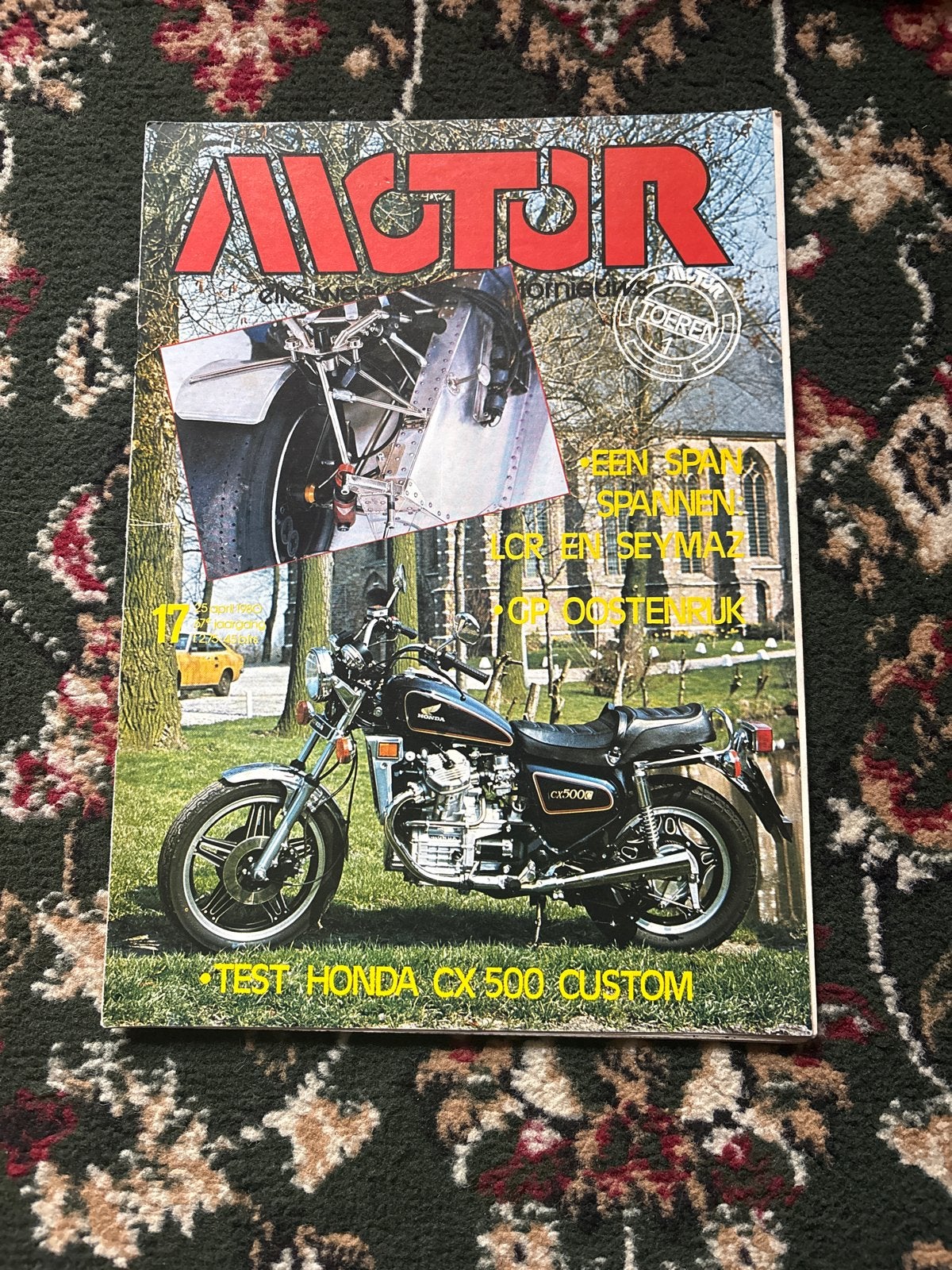 Motor Magazine - Test Honda CX 500 Custom, Ophalen of Verzenden, Gelezen, Algemeen