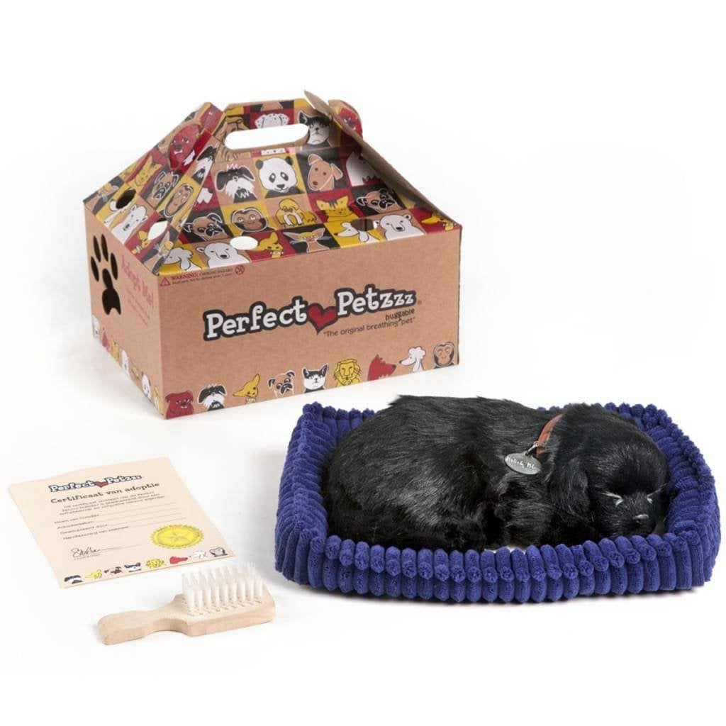 Labrador puppie zwart Perfect Petzzz ademt 'echt', Info@hopsa.nl, Industrieweg 12, 2254 AE Voorschoten, Nieuw, PlentyGifts