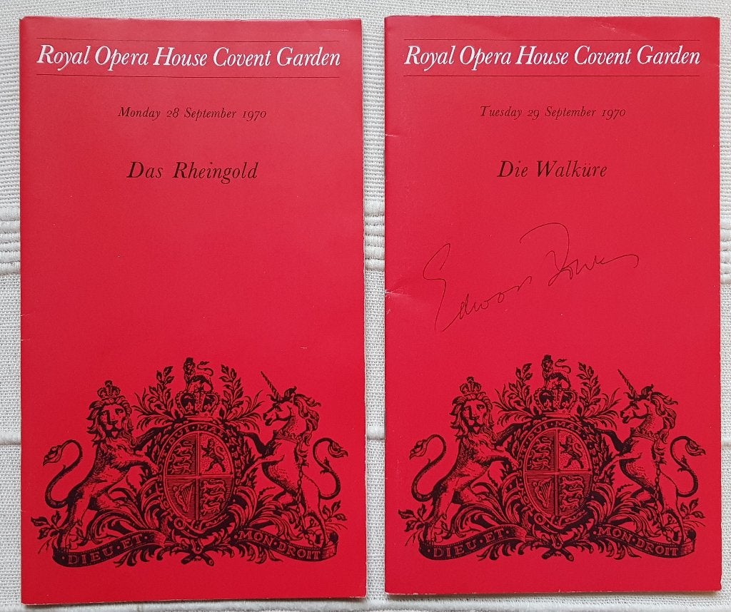 programmaboekjes opera’s Covent Garden 1966-2012 Wagner e.a., Ophalen of Verzenden, Gelezen, Algemeen