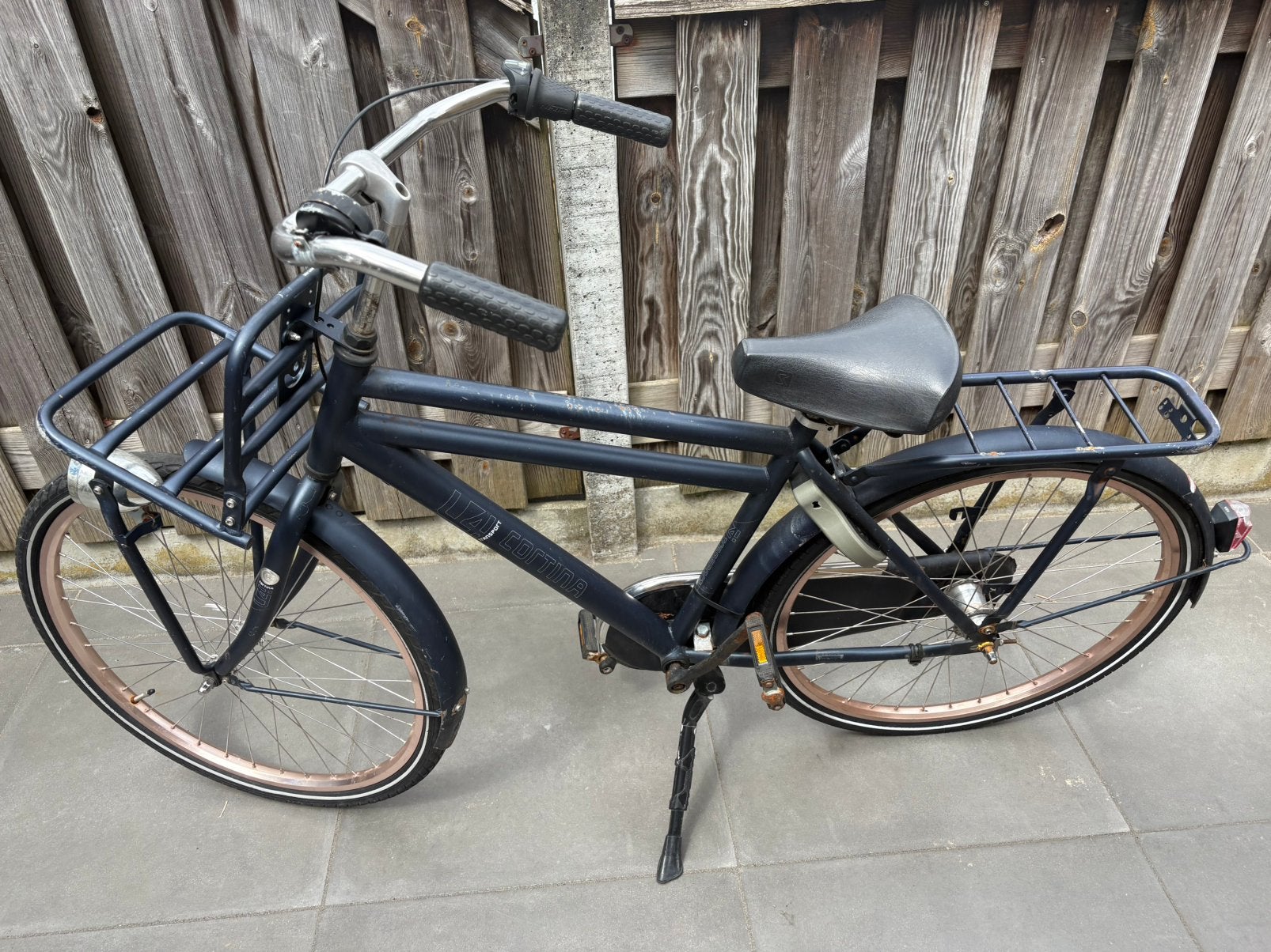 Jongens fiets Cortina, Fietsen en Brommers, Fietsen | Jongens, Ophalen, Gebruikt, Terugtraprem, 26 inch of meer