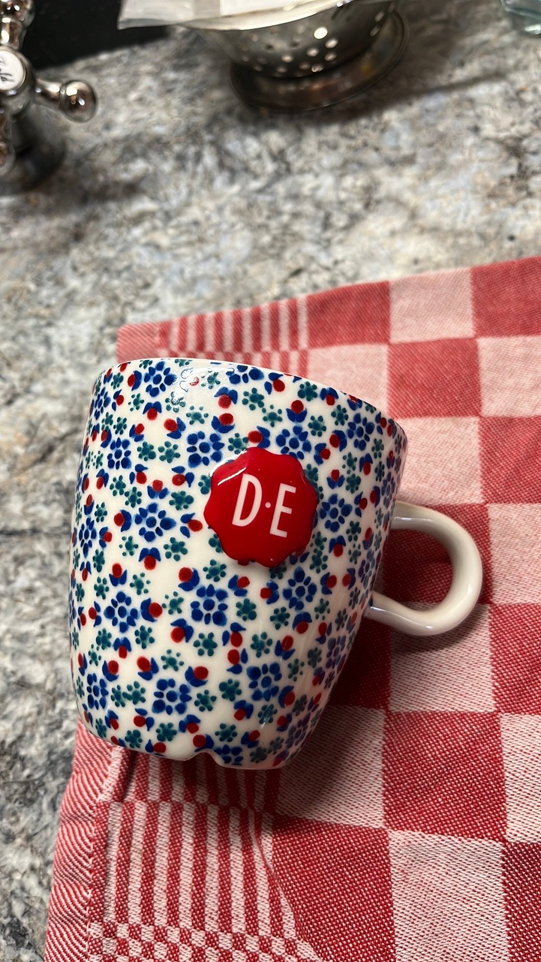 Douwe Egberts kop kommen, Ophalen of Verzenden, Zo goed als nieuw