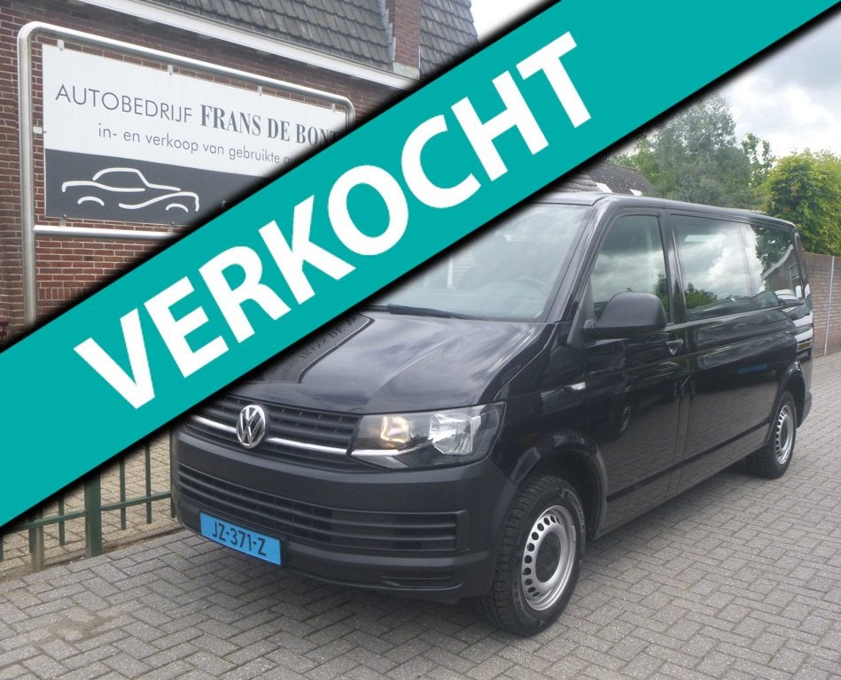 Volkswagen Transporter Kombi 2.0 TDI L2H1 9 PERSOONS AIRCO N, Auto's, Bestelauto's, Voorwielaandrijving, Gebruikt, 4 cilinders