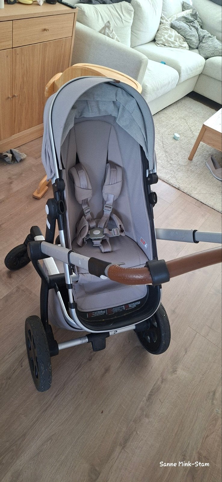 Joolz Day 2 Kinderwagen Grijs - Compleet en Goede Staat, Gebruikt, Verstelbare duwstang, Ophalen, Kinderwagen