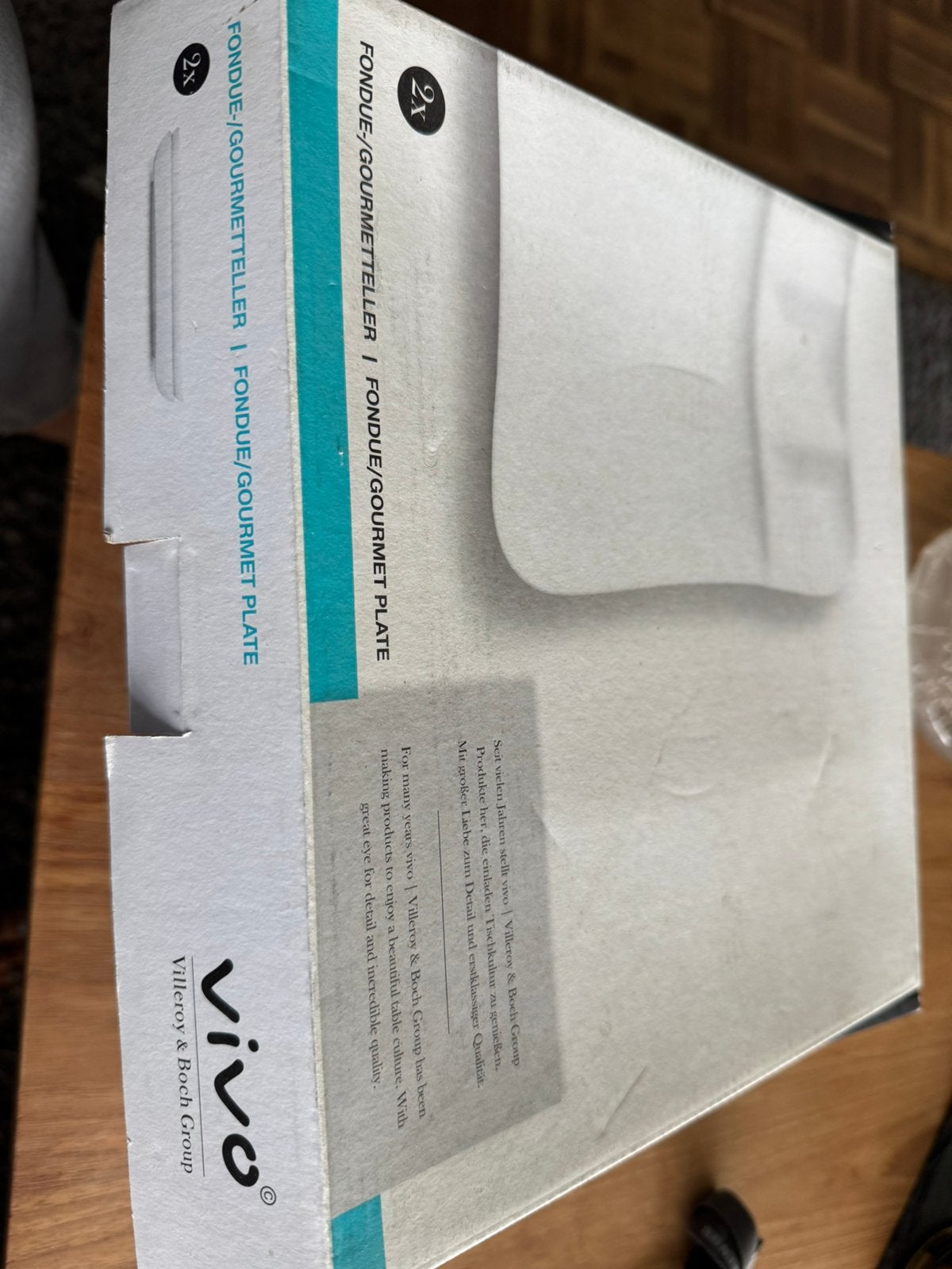 Gourmet borden, Vivo, Nieuw, Ophalen of Verzenden, Bord(en)