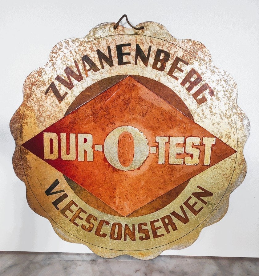 reclamebord, Verzamelen, Ophalen of Verzenden, Gebruikt, Reclamebord