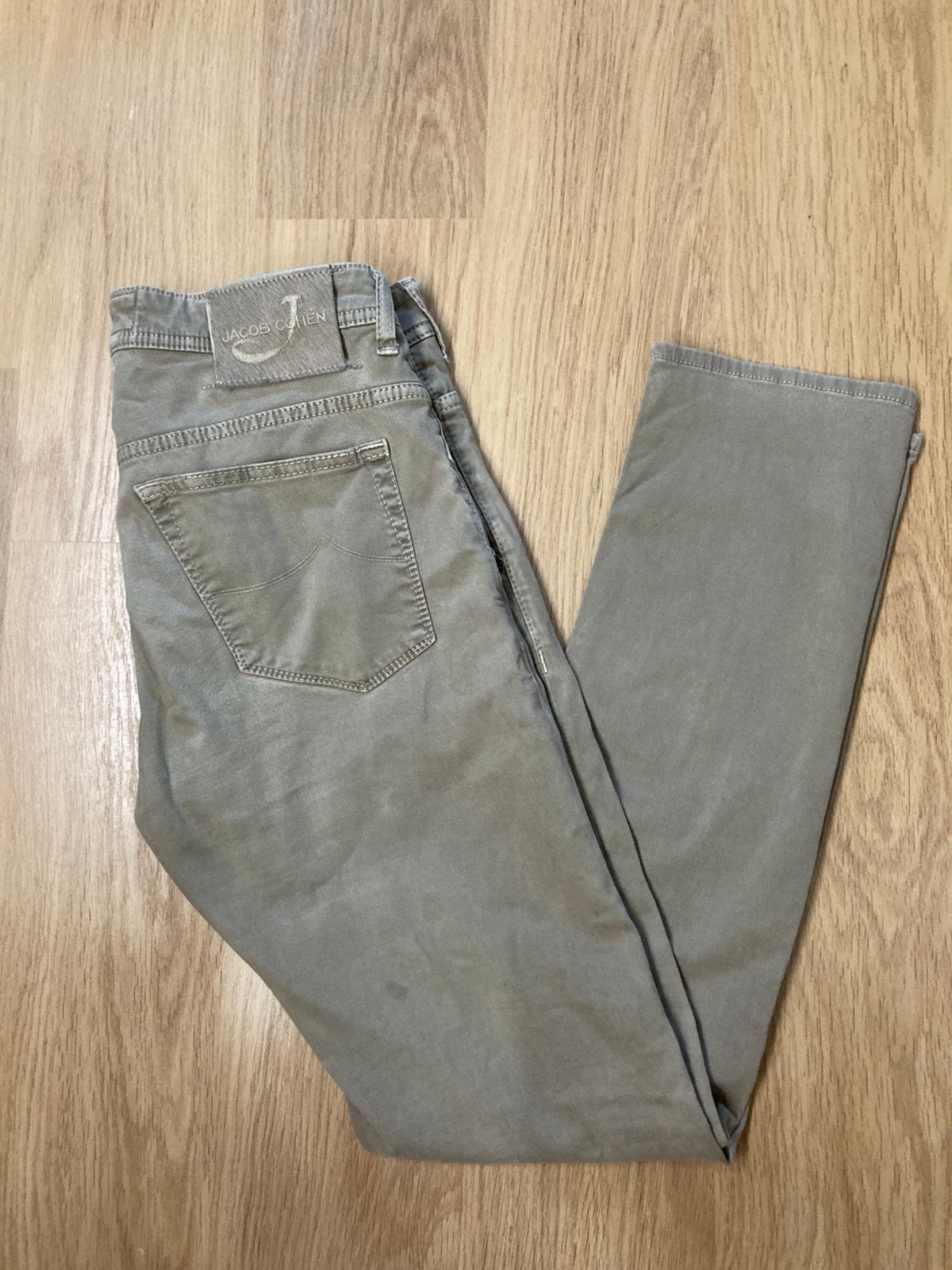 Jacob Cöhen Style J613 jeans - 33 - Beige - Beige Patch, Overige kleuren, Ophalen of Verzenden, Zo goed als nieuw, Jacob Cohen