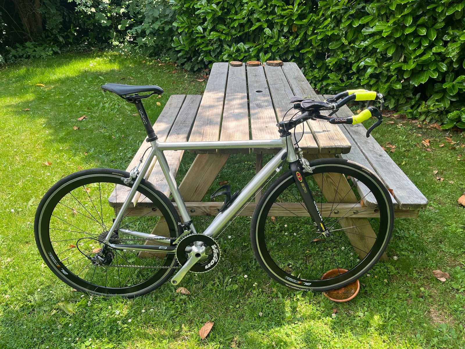 Racefiets met tijdritstuur, 28 inch, Gebruikt, Aluminium, Meer dan 20 versnellingen