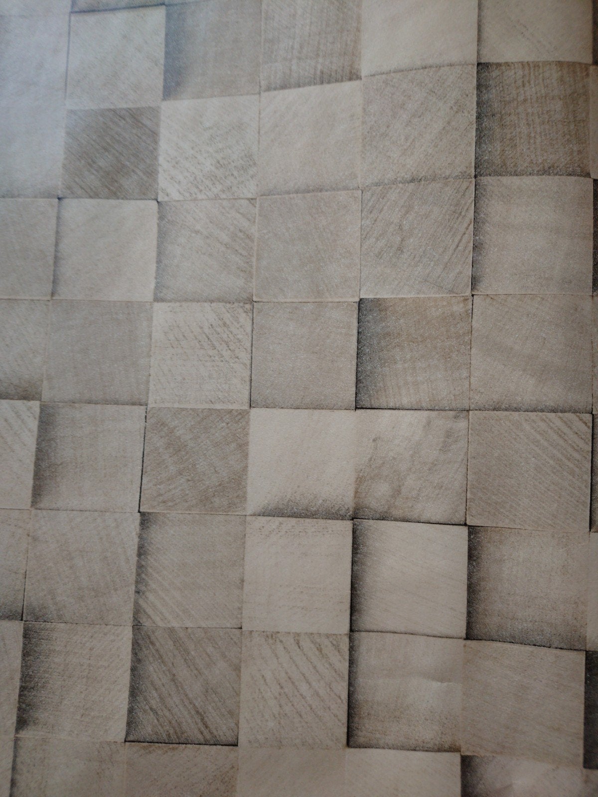 6 behang rollen, Overige patronen, Overige merken, Beige, Ophalen of Verzenden