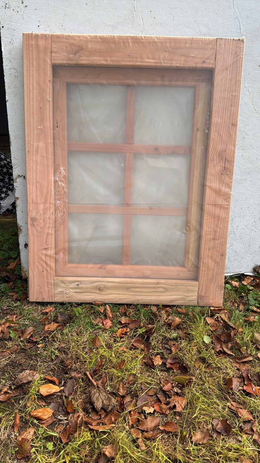 Nieuw houten raamkozijn, Ophalen, Nieuw, Gevelraam of Ruit, 80 tot 120 cm