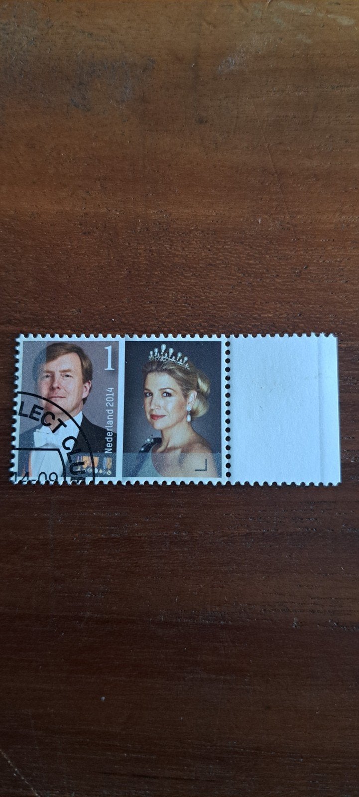 Koninklijk Huwelijk met tab. Gestempeld. 2014 ., Postzegels en Munten, Postzegels | Nederland, Ophalen of Verzenden