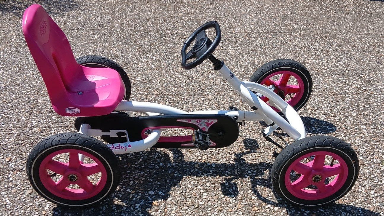 Berg buddy (nieuwstaat) leeftijd 3 tm 8 jaar, Ophalen, Zo goed als nieuw, Berg, Vrijloopautomaat