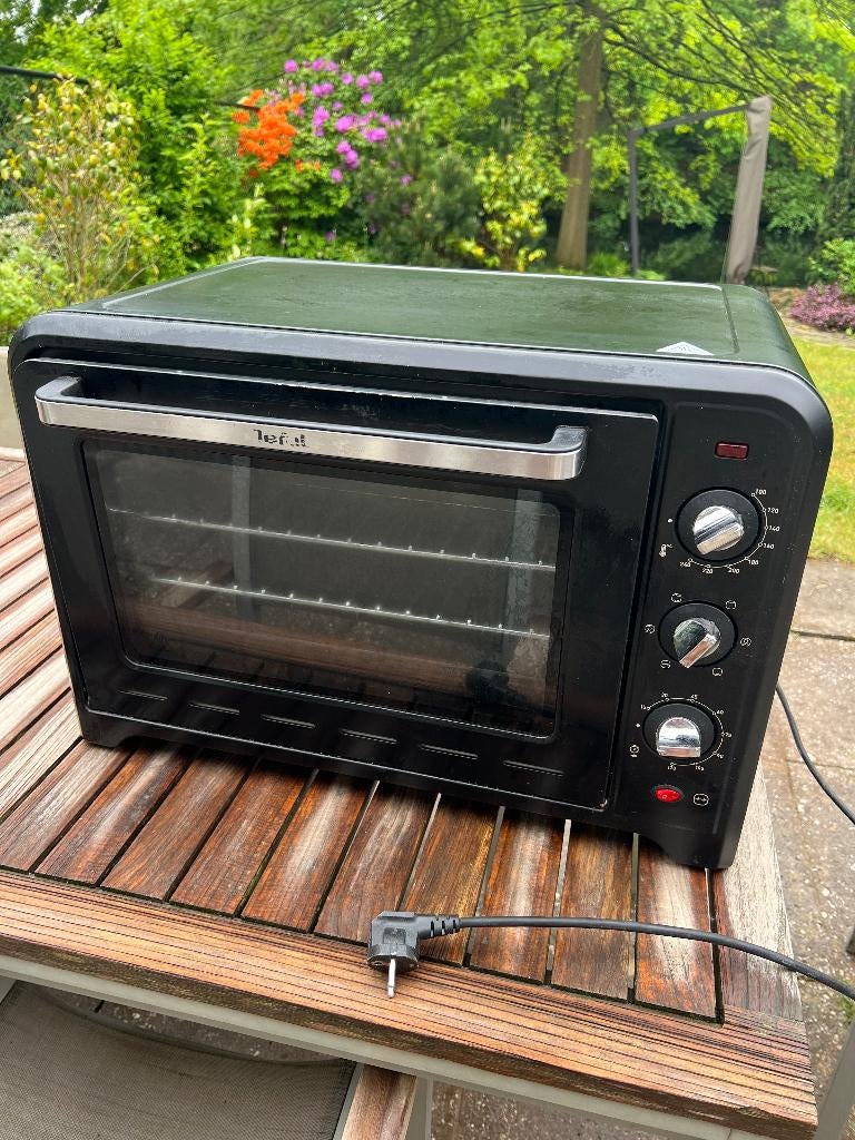 TEFAL OF4958 Optimo Oven Zwart 60L, Ophalen, Minder dan 45 cm, Gebruikt, Minder dan 45 cm