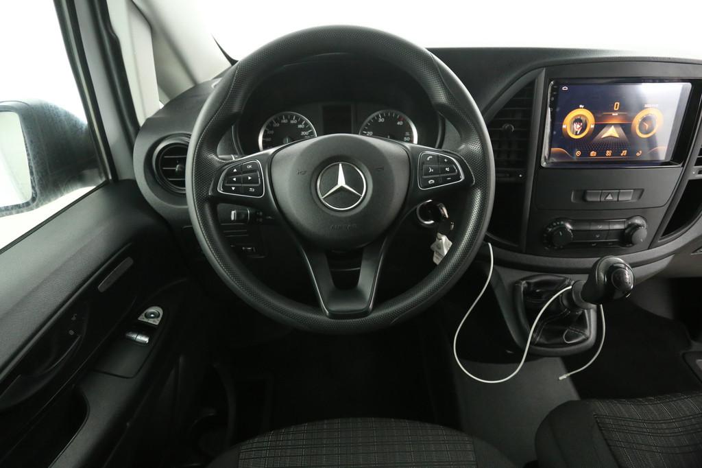 Mercedes-Benz Vito 111 CDI Lang | MARGE | 3 Zits | Airco | C, Voorwielaandrijving, Stof, Gebruikt, Euro 6