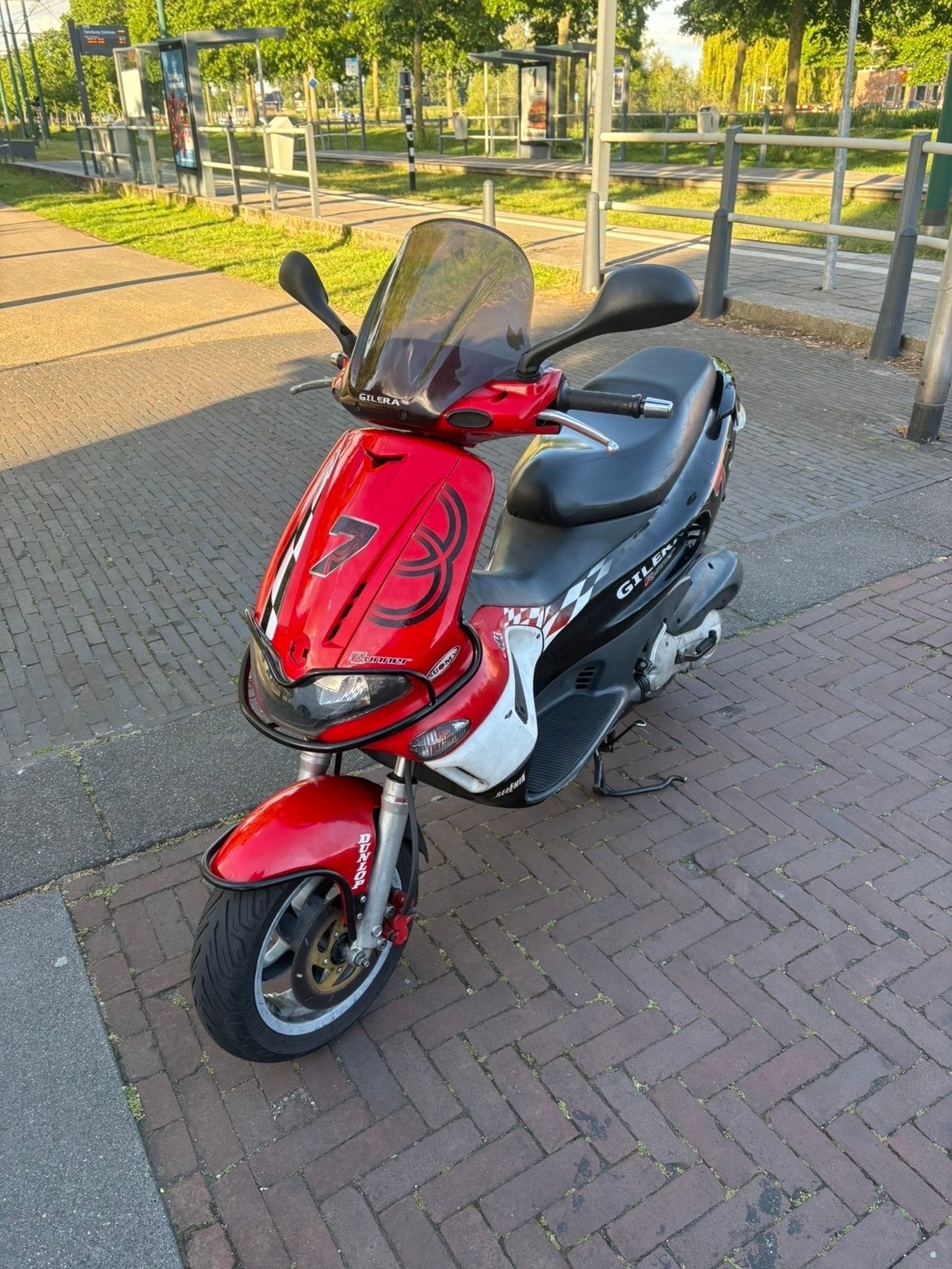 Gilera Runner A1 Lucky 7 Origineel - Zonder Blok, Ophalen of Verzenden, Gebruikt, Koplamp, Gilera
