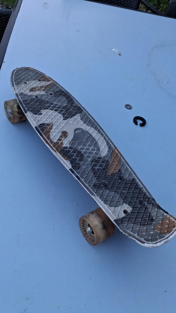 Skateboard met lichtjes, Ophalen of Verzenden, Gebruikt, Skateboard