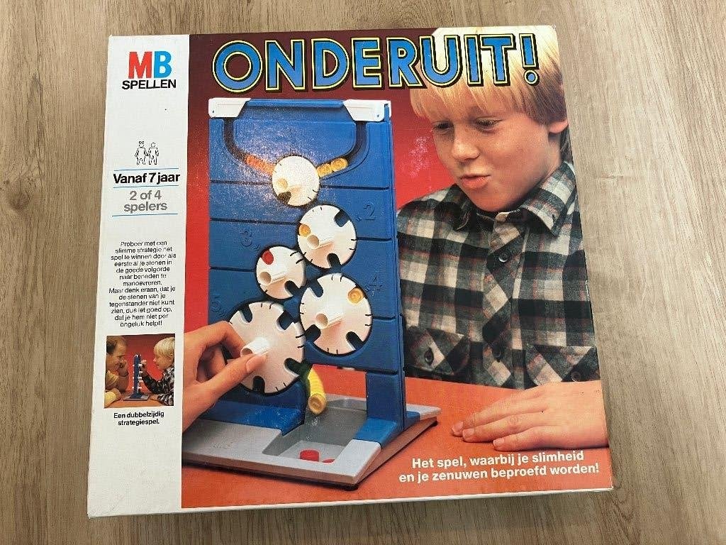 Vintage Onderuit, Een of twee spelers, Ophalen of Verzenden, Zo goed als nieuw, MB Spellen, Ravensburger