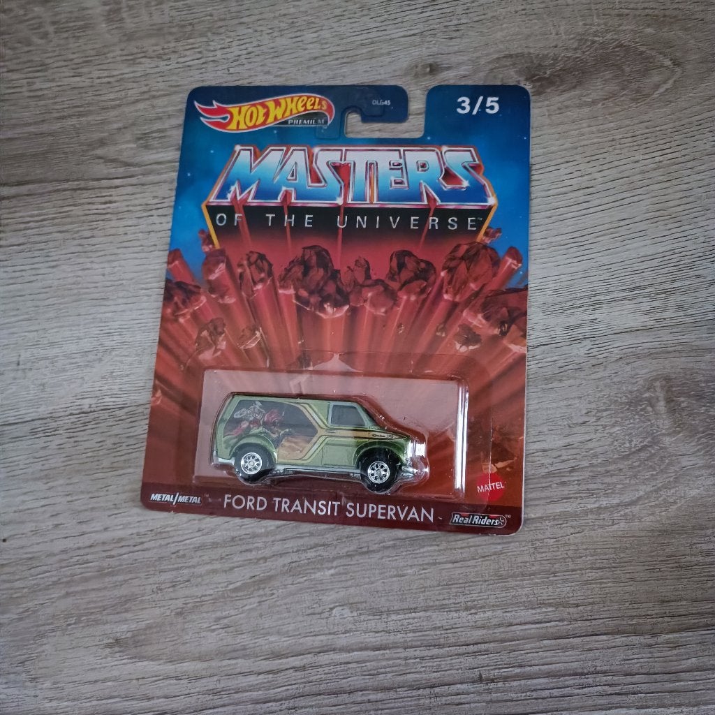Hot wheels Masters of the Universe Ford Transit Supervan, Ophalen of Verzenden, Nieuw, Auto