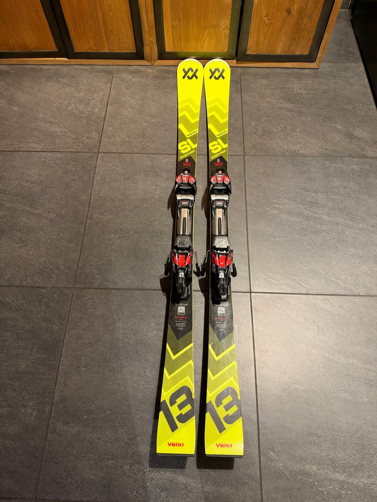 Völkl Racetiger SL Ski's met Marker bindingen (165 cm), Sport en Fitness, Overige merken, 160 tot 180 cm, Gebruikt, Ophalen of Verzenden