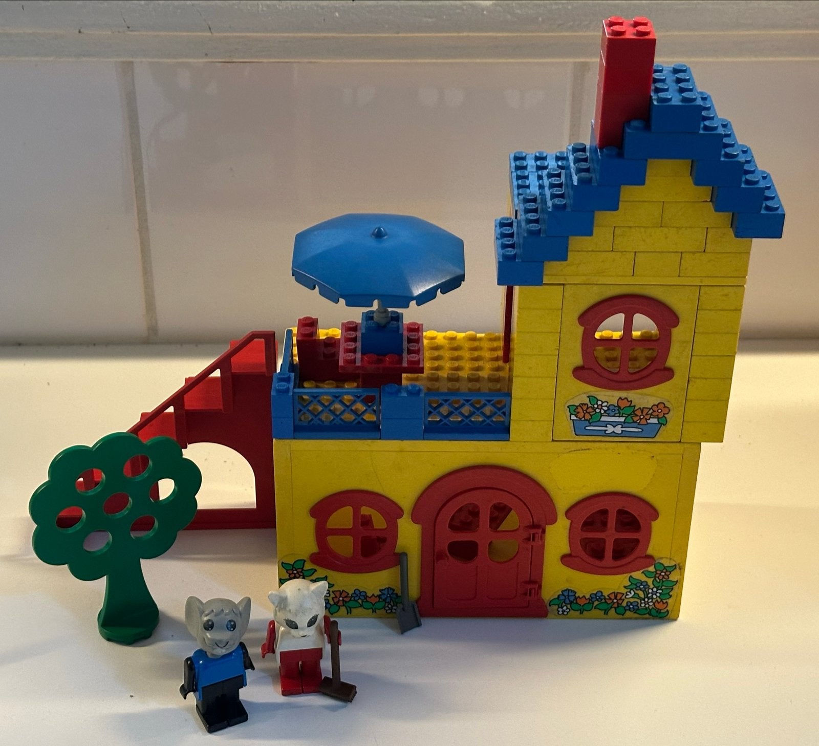 Lego Fabuland 341-2 Huis Figuren en Accessoires (incl verz), Gebruikt, Overige thema's, Lego, Ophalen of Verzenden
