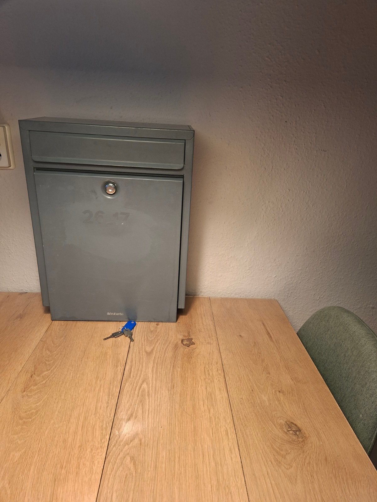 Brabantia buite Brievenbus, Tuin en Terras, Ophalen, Gebruikt, IJzer, Wandbrievenbus