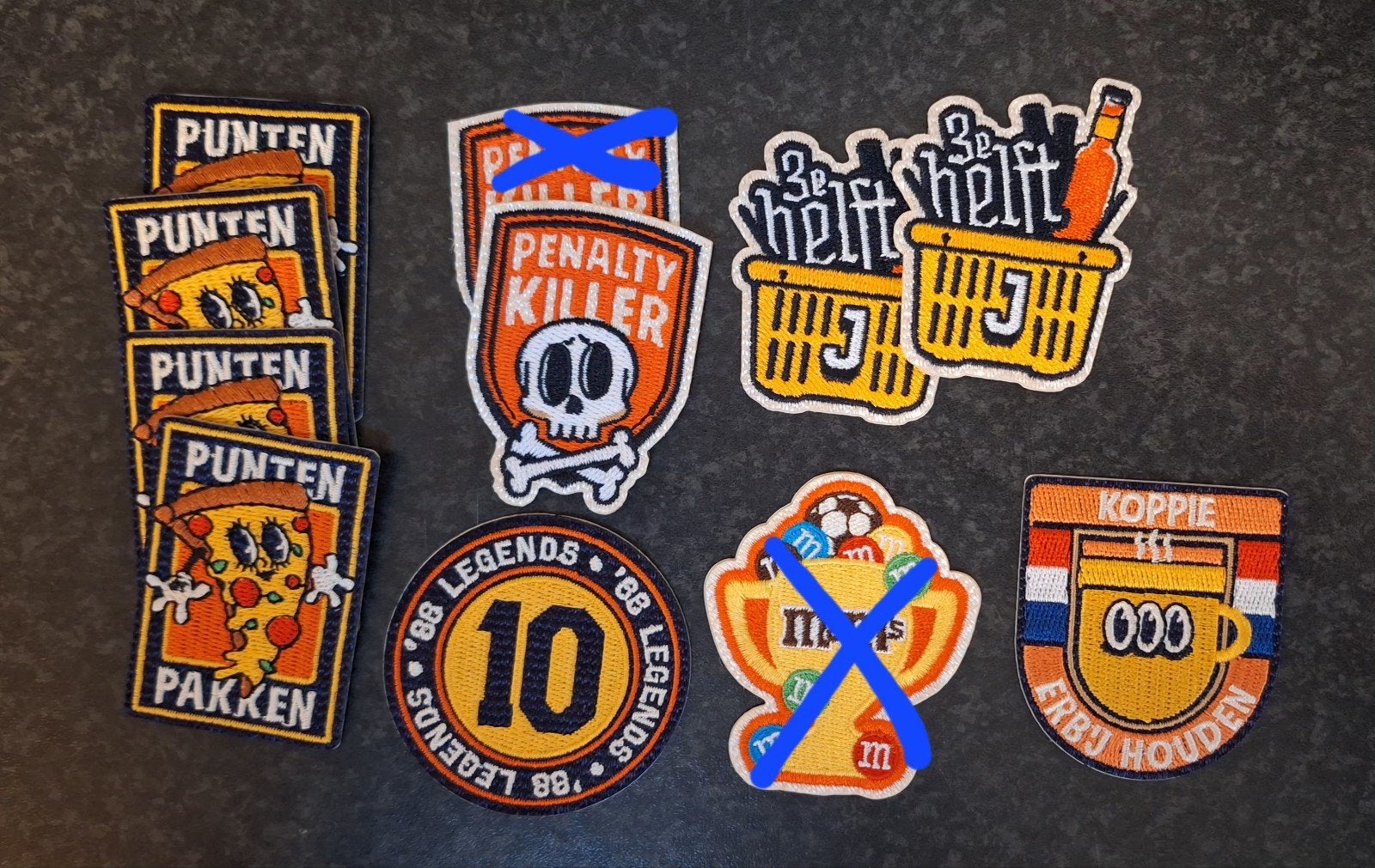 Jumbo Juich Emblemen, zie foto, Jumbo, Ophalen