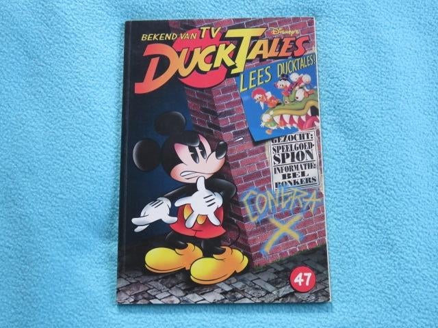 Ducktales nr. 47 jaren 90 Vintage Nog nieuw, Boeken, Eén stripboek, Ophalen of Verzenden, Zo goed als nieuw, Disney