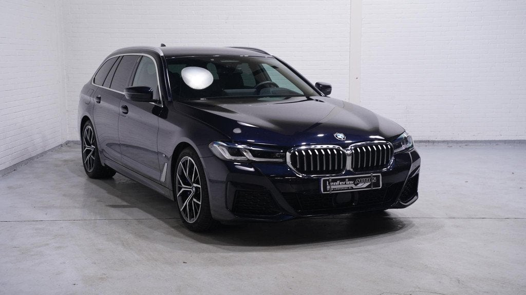 BMW 5-serie 530i M Sport 1e Eig. NAP NL-auto Laser light Nap, Auto's, Achterwielaandrijving, Gebruikt, 4 cilinders, Zwart
